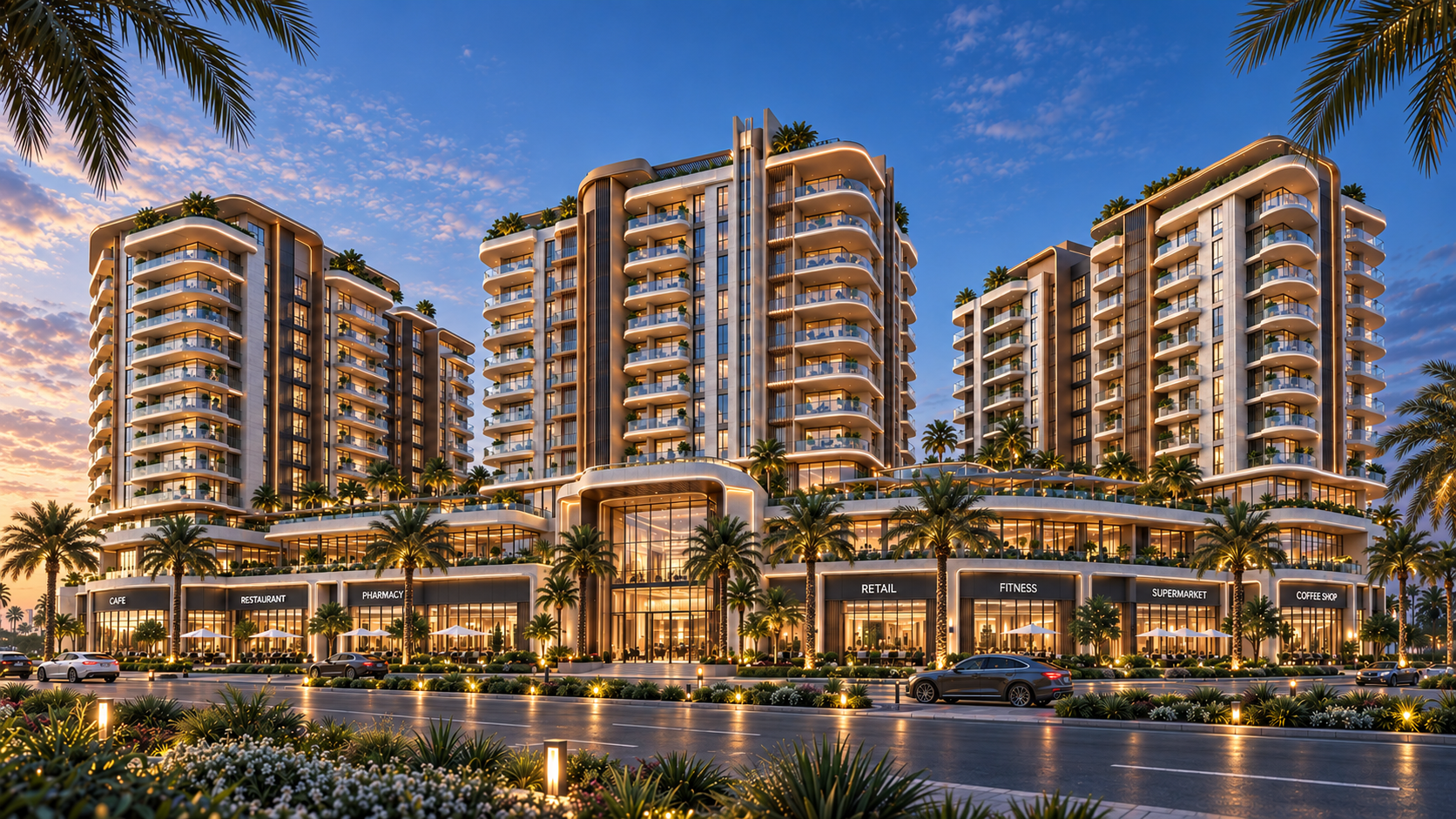 مجمع سكني وتجاري حضري — تصميم مبدئي — تصميم مبدئي in Dubai by Deira Engineering Consultants