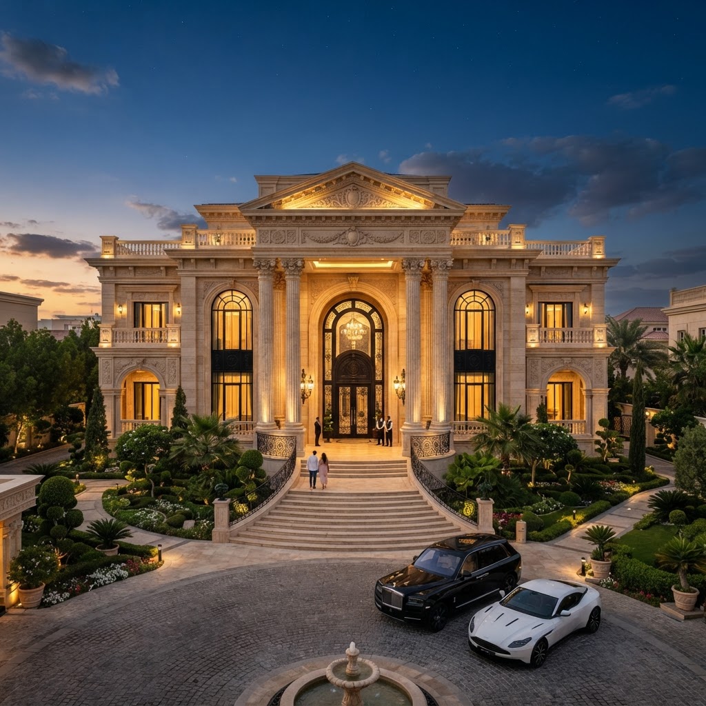 قصر خاص الخوانيج — قصر كلاسيكي فاخر in Dubai by Deira Engineering Consultants