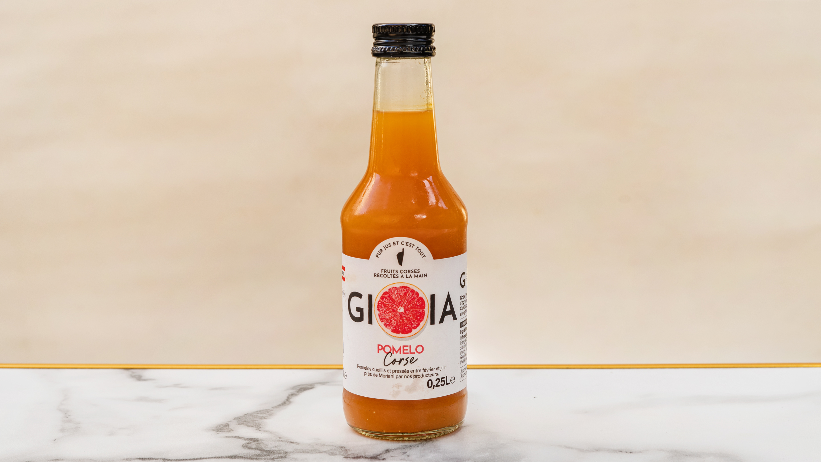 Pur jus de pomelo corse 25 CL