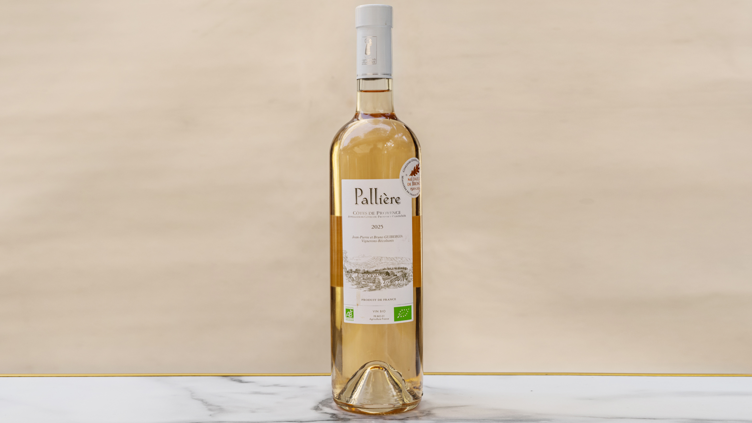 Rosé - Domaine de la Grande Pallière . CDP Bio IGP 75 CL