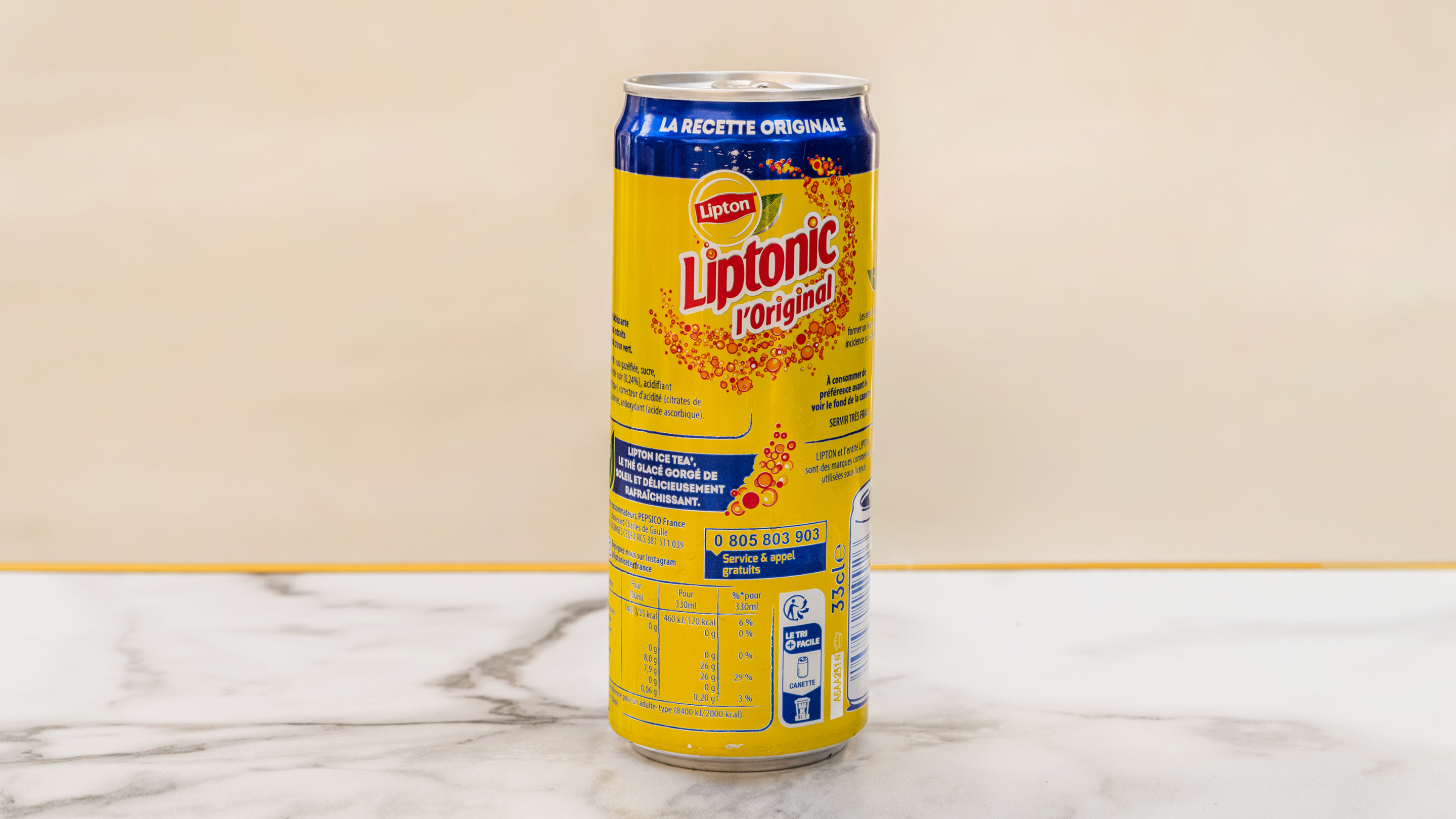 Ice tea Liptonic L'Original 33 CL