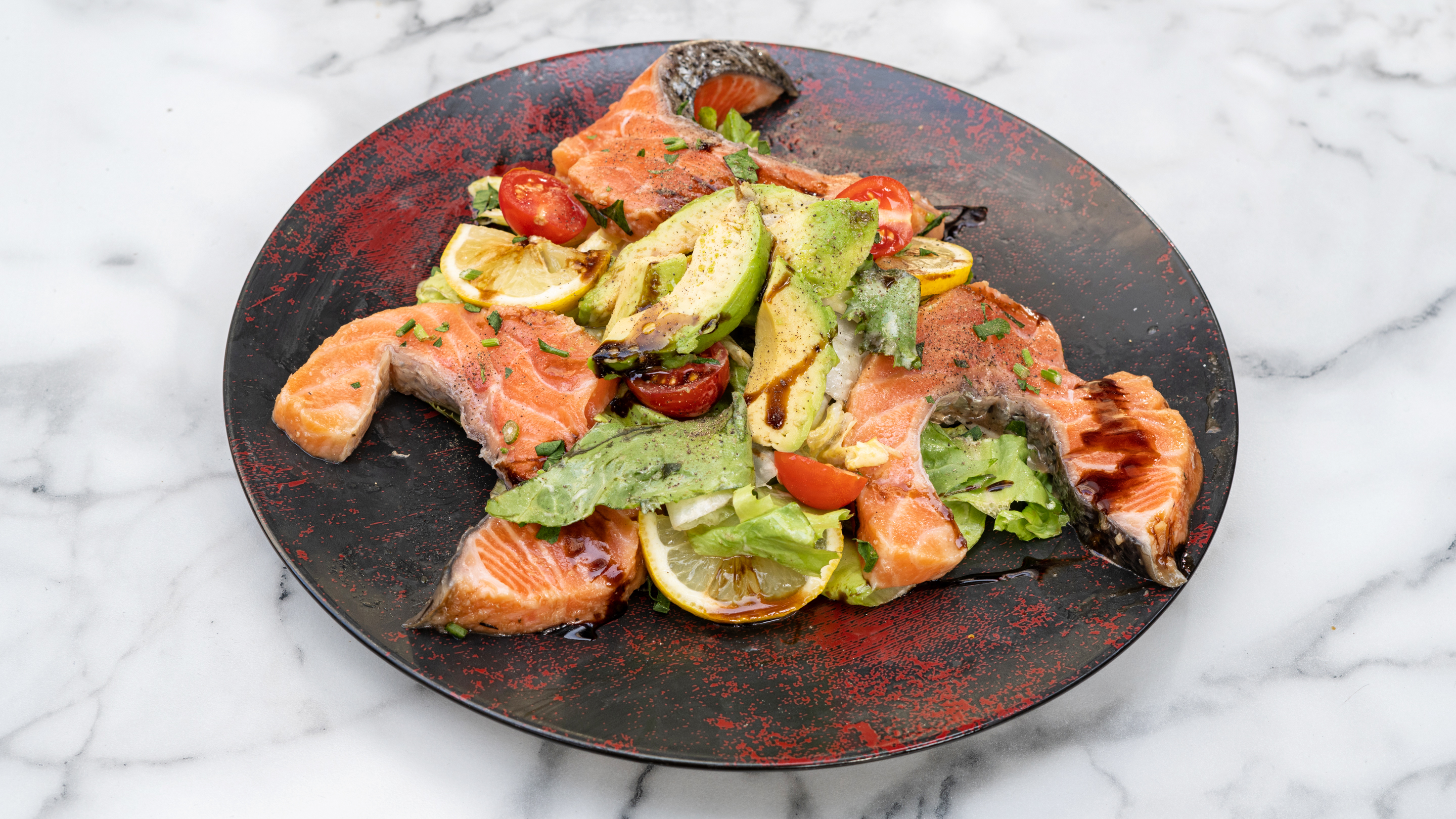 Gravlax de saumon