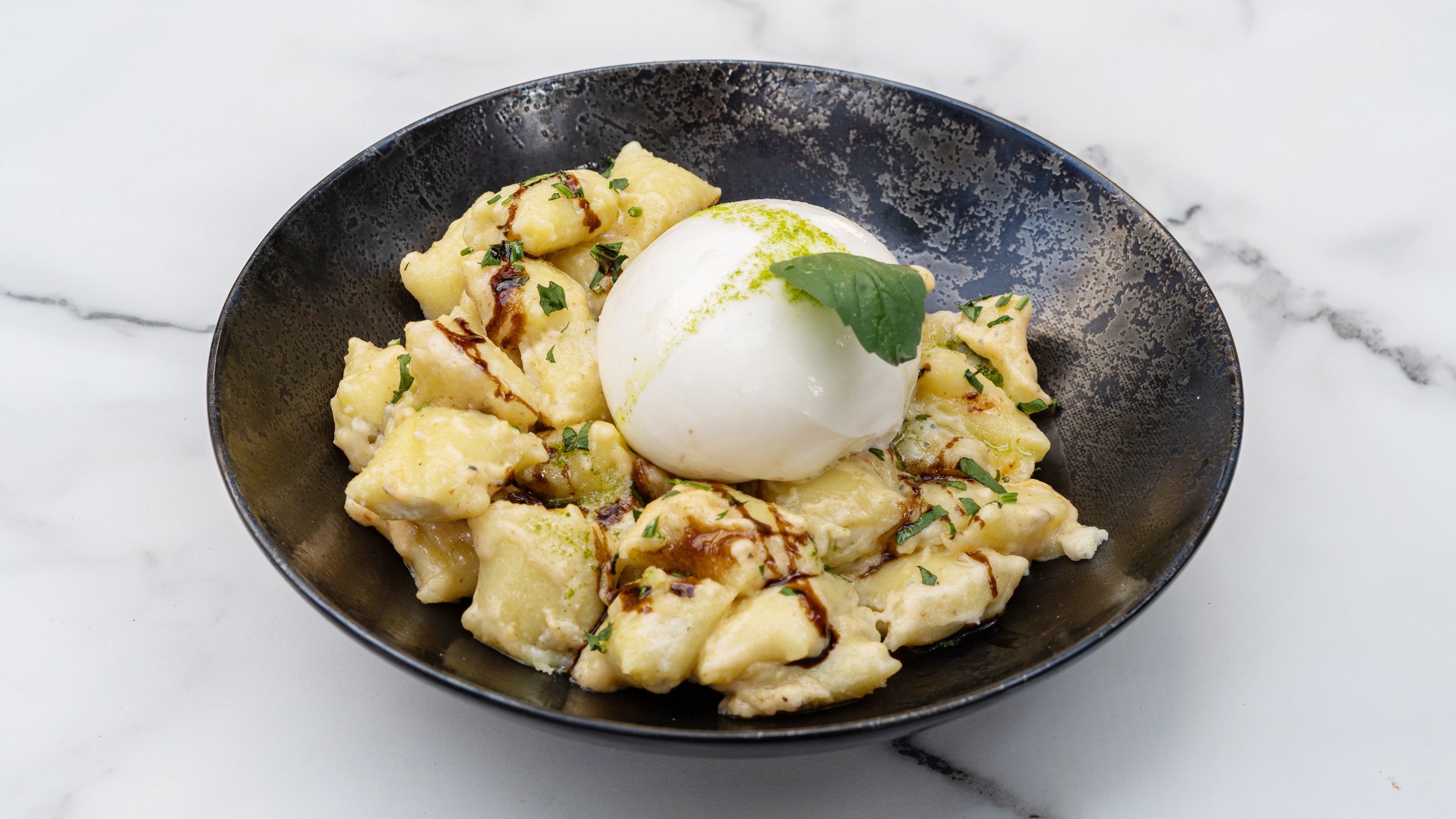 Gnocchi gorgonzola & burrata