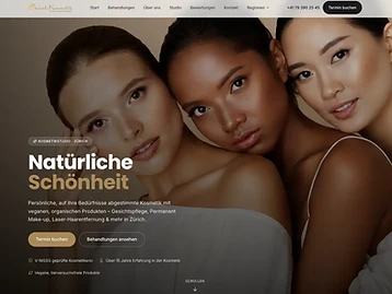 Abricot Kosmetik Webseite