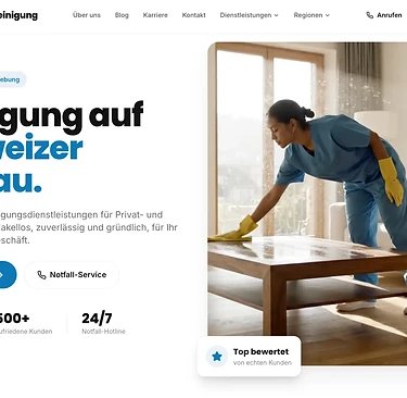 Lorand Reinigung Webseite