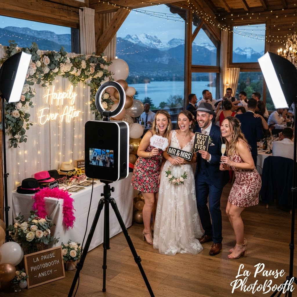 Photobooth mariage Annecy