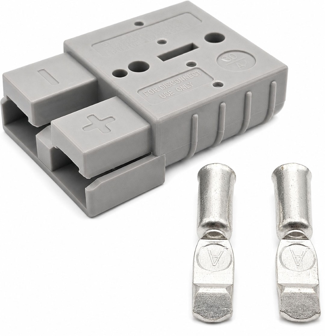 Anderson connector and terminal lugs