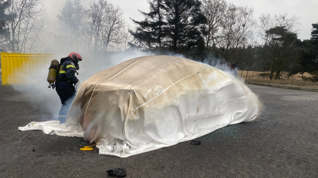 EV Thermal Fire Blanket