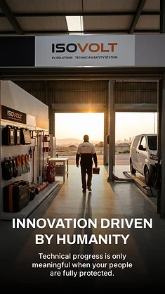 ISOVOLT EV Solutions — Technician Safety Station: Innovation driven by humanity