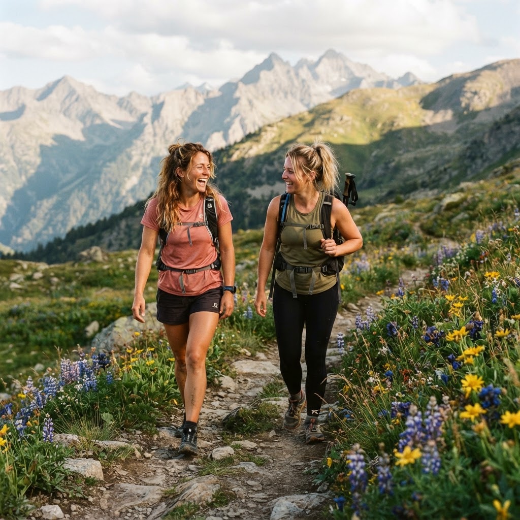 Le partage et la sororité au sommet des Alpes