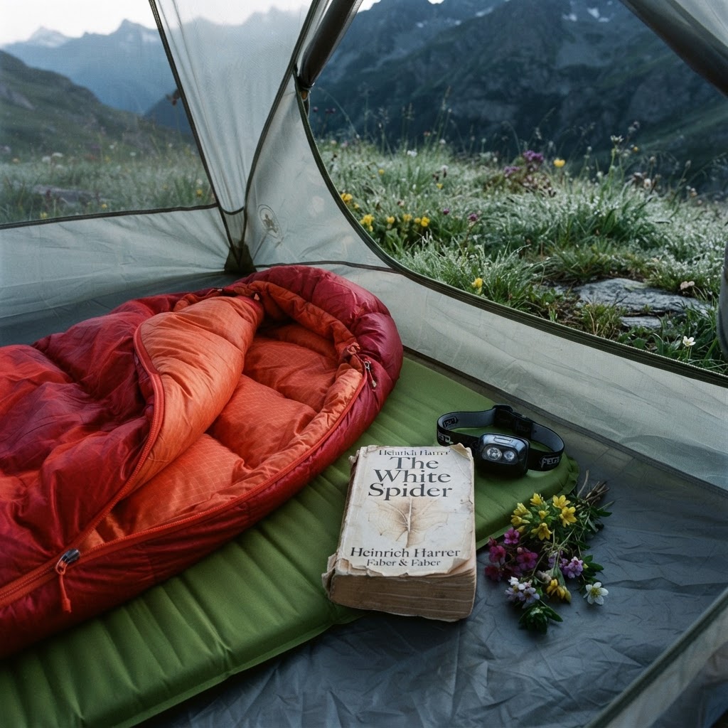 Le réveil en douceur face aux sommets enneigés du Valais.