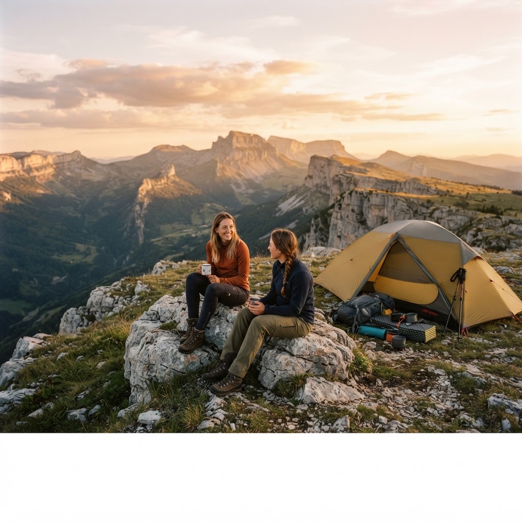 Bivouac au féminin : Et si le luxe, c’était de dormir dehors ?