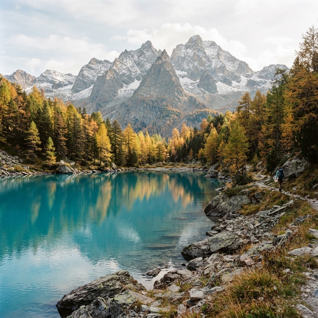 Le Lac Bleu d'Arolla : le joyau saphir qui affole nos feeds