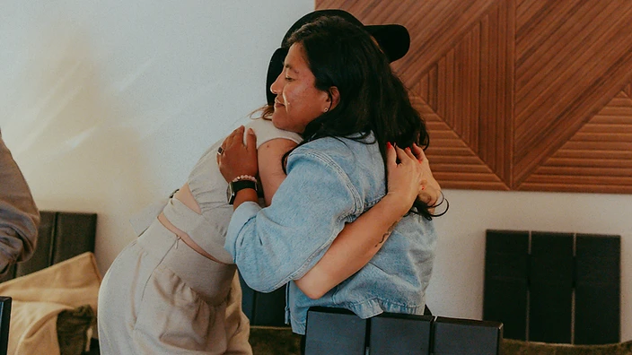 A moment from a Slice mini-retreat