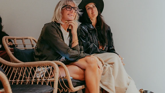 A moment from a Slice mini-retreat