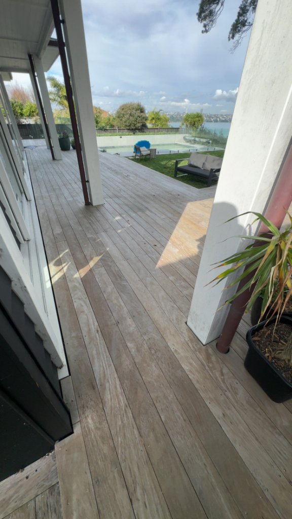 Decking restoration after