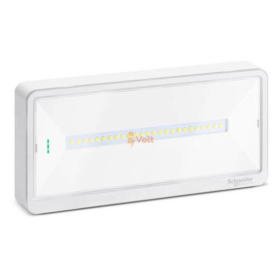 АВАРИЙНО ОСВЕТИТЕЛНО ТЯЛО EXIWAY LIGHT, LED 19X0.3 W, 110 LM, 1.5H, IP42, OVA44010, SCHNEIDER ELECTRIC
