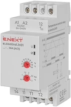 РЕЛЕ ЗА КОНТРОЛ НА ТЕМПЕРАТУРА С ВЪНШЕН ДАТЧИК AC/DC 24-240, -5...+40 °C, E.CONTROL.H01,16 A, E.NEXT