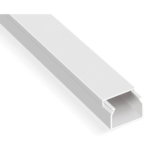 КАБЕЛЕН КАНАЛ 25X16 MM /Ш Х В/, EKO, ЦВЯТ БЯЛ, 2 M, MUTLUSAN