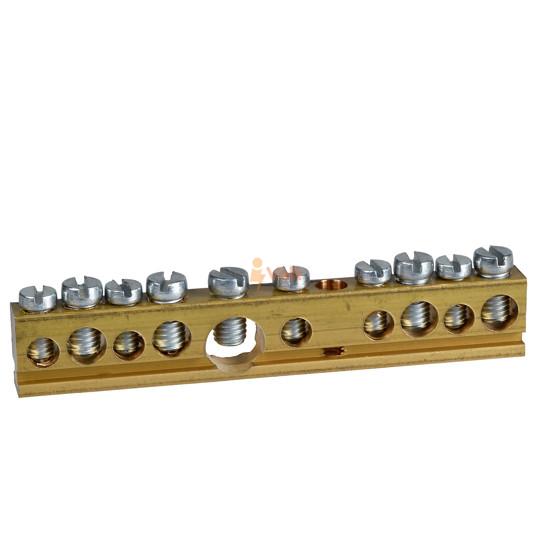 КЛЕМЕН БЛОК 80 A С 10 ОТВОРА (4X16 MM2, 1X35 MM2, 5X10 MM2), 14964, SCHNEIDER ELECTRIC