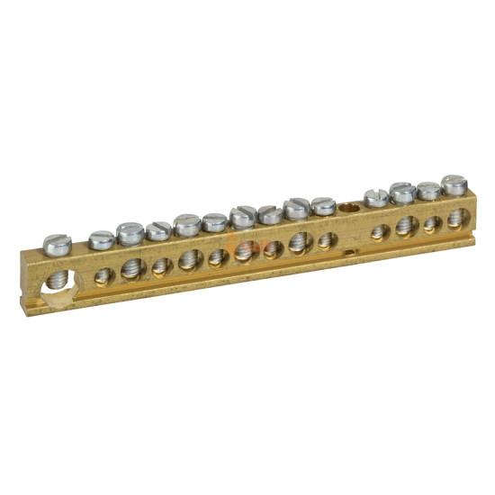 КЛЕМЕН БЛОК 125 A С 14 ОТВОРА (1X35 MM2, 7X10 MM2, 6X16 MM2), 14965, SCHNEIDER ELECTRIC
