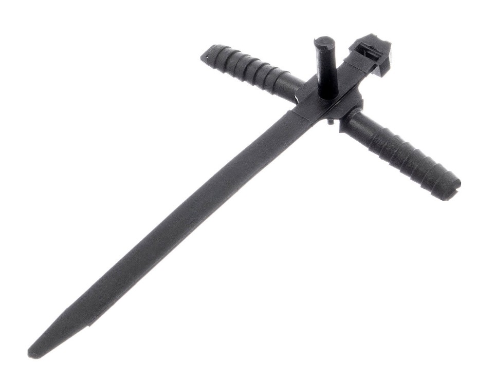 КАБЕЛНА ПРЕВРЪЗКА 100MM, С ДЮБЕЛ, 100 БР.