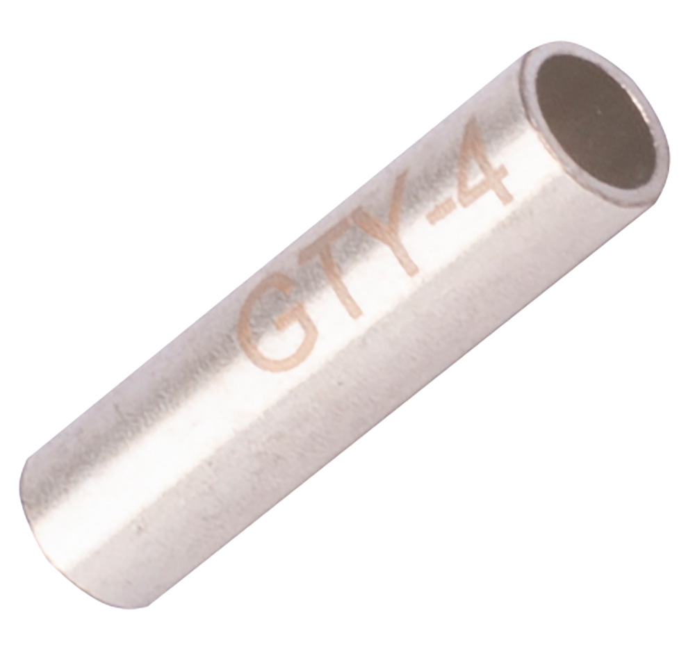 МЕДНА СЪЕДИНИТЕЛНА ГИЛЗА, 4 MM2, ПОКАЛАЕНА, E.TUBE.STAND.GTY.4, E.NEXT