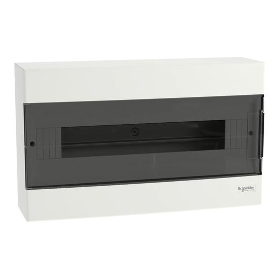 АПАРТАМЕНТНО ТАБЛО ТАП-18, 1 РЕД Х 18 МОДУЛА, ВЪНШЕН МОНТАЖ, EZ9EUC118, SCHNEIDER ELECTRIC
