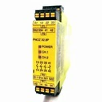 РЕЛЕ ЗА БЕЗОПАСНОСТ PILZ PNOZ X2.8P C 24 VAC/DC 3 N/O 1 N/C - ЗА АВАРИЙНИ СТОП БУТОНИ И ПРЕДПАЗНИ ВРАТИ