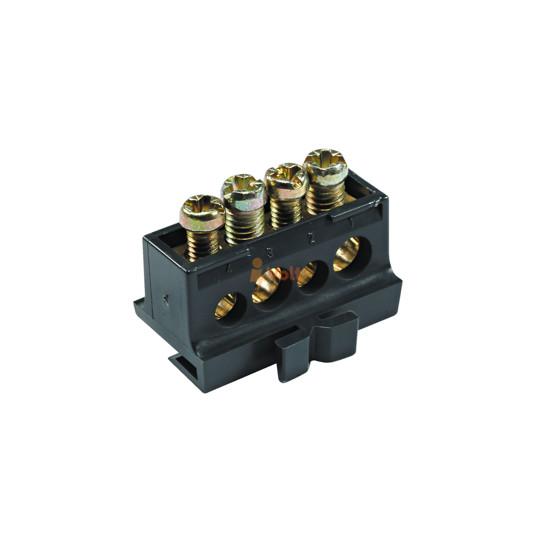 КЛЕМЕН БЛОК 4 ПОЗИЦИИ (2X10 MM2, 2X16 MM2), 80 A, 13575, SCHNEIDER ELECTRIC