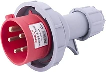 ПОДВИЖЕН ИНДУСТРИАЛЕН ЩЕПСЕЛ, 5P, 16 A, 400 V, IP67, E.PLUG.015.16.67, E.NEXT