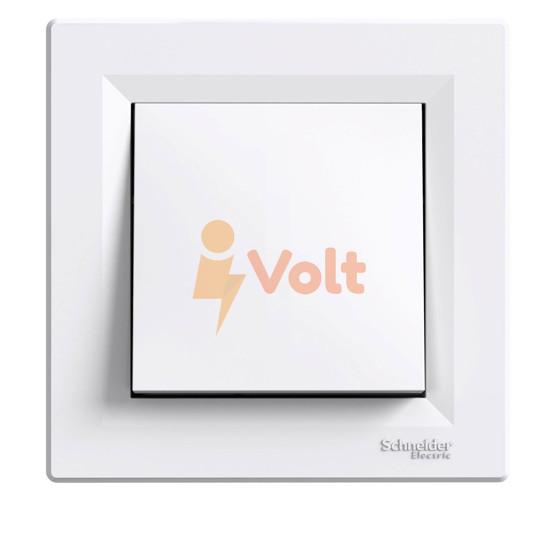 ДЕВИАТОРЕН КЛЮЧ ASFORA, IP44, КОМПЛЕКТ, СКРИТ МОНТАЖ, БЯЛ, EPH0400421, SCHNEIDER ELECTRIC