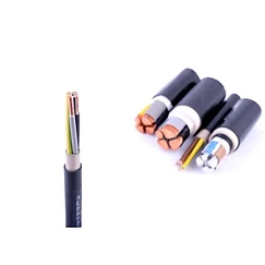КАБЕЛ МЕДЕН NYY 2X1.5 0.6/1 KV, МЕТЪР