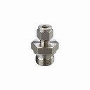 МОНТАЖЕН АДАПТЕР G 1/2, Ф 8 MM, НЕРЪЖДАЕМА СТОМАНА 316L, МЕТАЛНО УПЛЪТНЕНИЕ, МАКСИМАЛНО НАЛЯГАНЕ 50 BAR