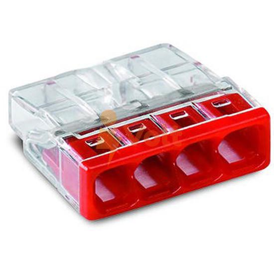 2273-204 КЛЕМА 4X0.5-2.5 MM2, 100 БР, WAGO