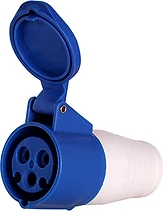 ИНДУСТРИАЛЕН ПОДВИЖЕН КОНТАКТ E.SOCKET.PRO, 32 A, 2P+E, 230 V AC, E.SOCKET.PRO.3.32, E.NEXT