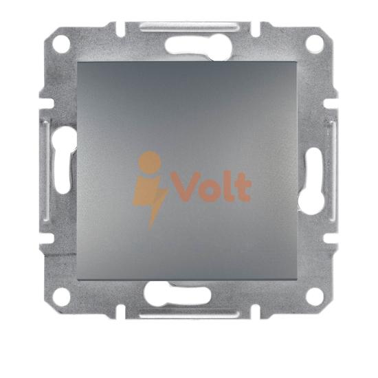 ДЕКОРАТИВЕН КАПАК ASFORA, СТОМАНА, EPH5600162, SCHNEIDER ELECTRIC