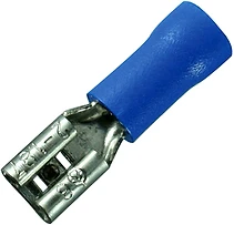 ЖЕНСКИ КАБЕЛЕН НАКРАЙНИК - СЪЕДИНИТЕЛ, 5.6 MM (100БР.) 1.5-2.5 MM2, ИЗОЛИРАН, СЕРИЯ DD, (DD.F.1.5.2.5), E.TERMINAL.STAND.FDD2.187.8, E.NEXT