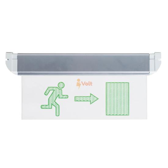 ВИСЯЩА АВАРИЙНА LED ЛАМПА СТРЕЛКА 60MAH, 2H, 3114