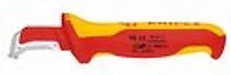 НОЖ ЗА СВАЛЯНЕ НА КАБЕЛНА ИЗОЛАЦИЯ С ВОДАЧ 155 MM, 98 55, KNIPEX