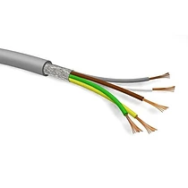 КАБЕЛ МЕДЕН ГЪВКАВ ЕКРАНИРАН LiYCY 2X1.5 MM2, 250 V
