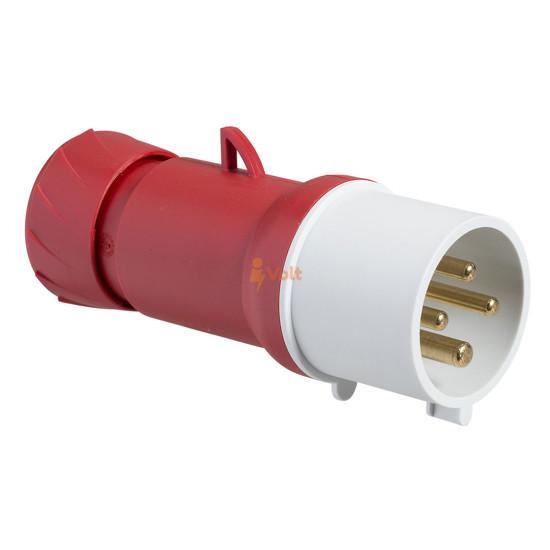 ИНДУСТРИАЛЕН ПОДВИЖЕН ЩЕПСЕЛ MUREVA PK, 32 A, 3P+E, 400 V AC, IP44, PKE32M434, SCHNEIDER ELECTRIC