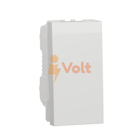 ЕДНОПОЛЮСЕН КЛЮЧ NEW UNICA, СКРИТ МОНТАЖ, БЯЛ, NU316118, SCHNEIDER ELECTRIC