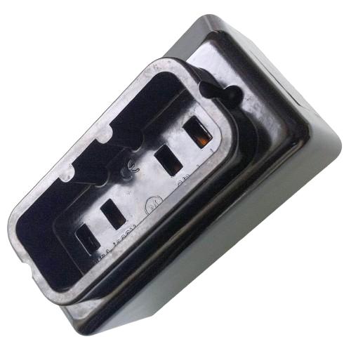 ИНДУСТРИАЛЕН КОНТАКТ ЗА СТЕНА, 25 A, 3P+E, 400 V AC, 90001, MELOPLAM