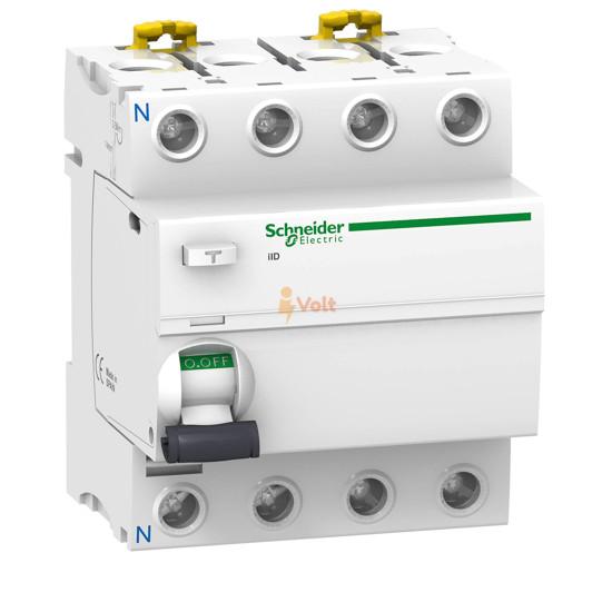 ДЕФЕКТНОТОКОВА ЗАЩИТА ACTI 9 IID 3P+N, 40 A, 300 MA, ТИП AC, A9R44440, SCHNEIDER ELECTRIC