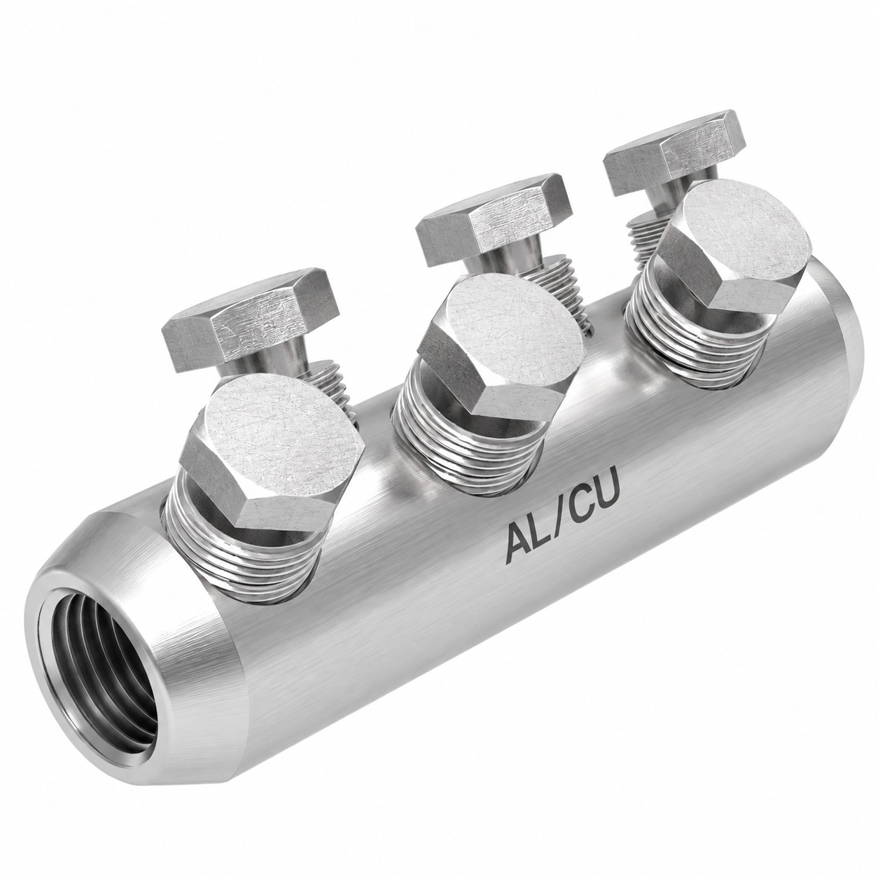 СЪЕДИНИТЕЛНА МУФА AL/CU, 400-630 MM2, 36 KV, С 6 АЛУМИНИЕВИ БОЛТА С КЪСАЩА ГЛАВА, MSCM630, MOREK