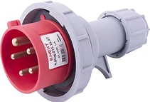 ИНДУСТРИАЛЕН ПОДВИЖЕН ЩЕПСЕЛ E.PLUG, 16 A, 3P+N+E, 400 V AC, IP67, E.PLUG.015.16.67, E.NEXT