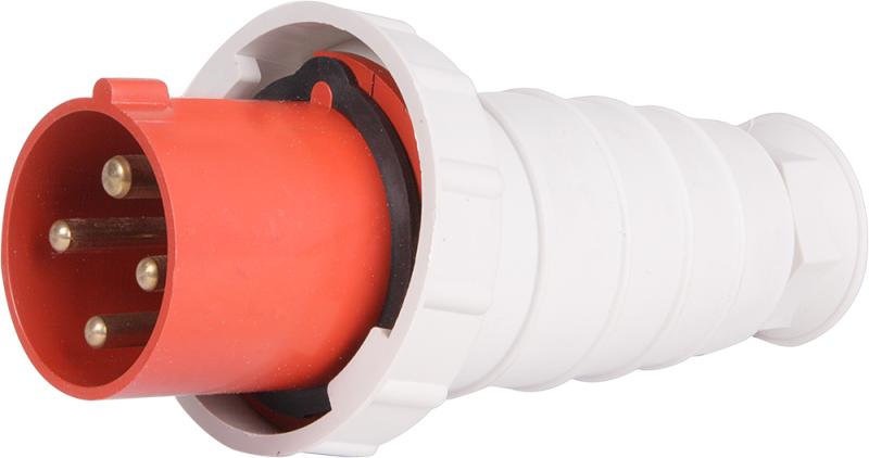 ИНДУСТРИАЛЕН ПОДВИЖЕН ЩЕПСЕЛ E.PLUG.PRO, 63 A, 3P+E, 400 V AC, E.PLUG.PRO.4.63, E.NEXT