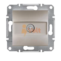 TV РОЗЕТКА, КРАЙНА, ЦВЯТ БРОНЗ, EPH3200169, SCHNEIDER ELECTRIC