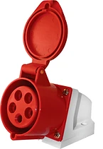 ИНДУСТРИАЛЕН КОНТАКТ ЗА СТЕНА E.SOCKET.PRO, 16 A, 3P+N+E, 400 V AC, E.SOCKET.PRO.5.16, E.NEXT